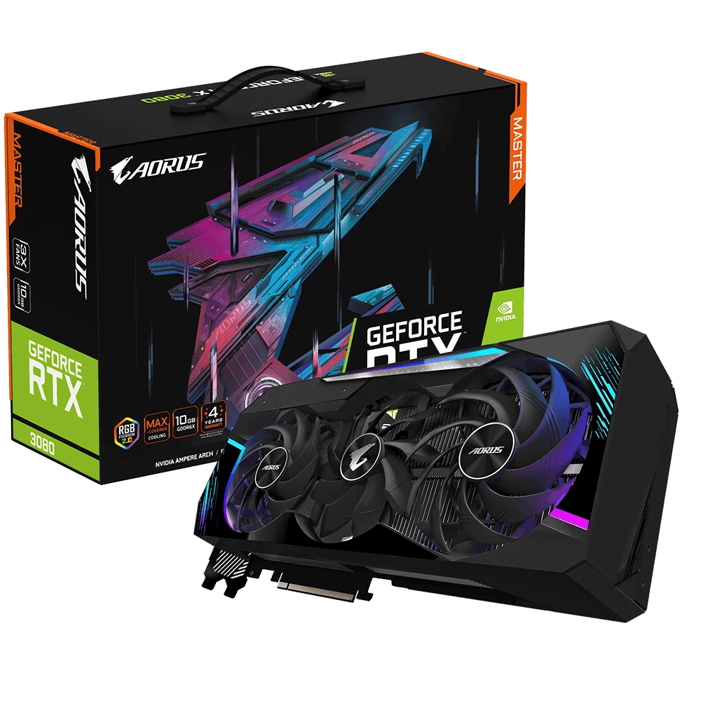 Gigabyte AORUS GeForce RTX 3080 MASTER 10G  (Rev. 1.0)